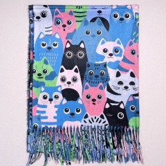 ESARFA CU PISICI ARUBA B