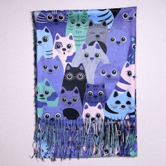 ESARFA CU PISICI ARUBA B