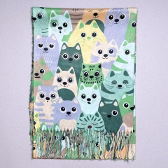 ESARFA CU PISICI ARUBA B