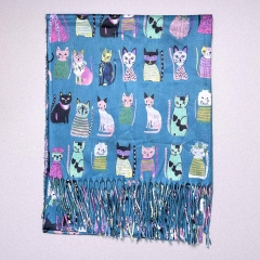 ESARFA CU PISICI BELIZE F