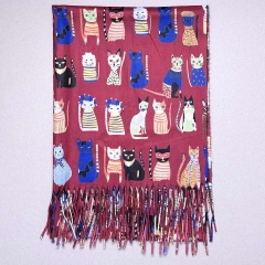 ESARFA CU PISICI BELIZE F