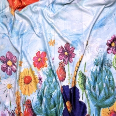 ESARFA CU PISICI SILK FEEL H