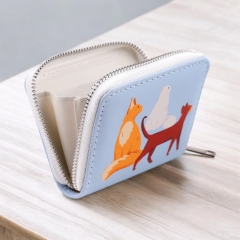 MINI PORTOFEL FELINE FINE SUMMER BLUE