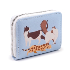 MINI PORTOFEL FELINE FINE SUMMER BLUE