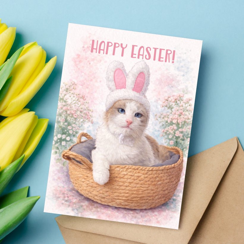 Felicitare Happy Easter Mimi